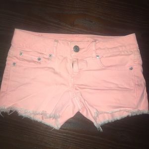 Size 2 American eagle shorts-neon colored